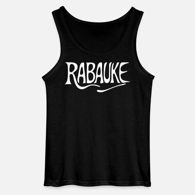 Rabauke - Gildan Männer Tank Top - Schwarz