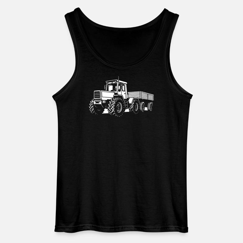 Schwerlast auf sechs Rädern - Gildan Männer Tank Top - Schwarz