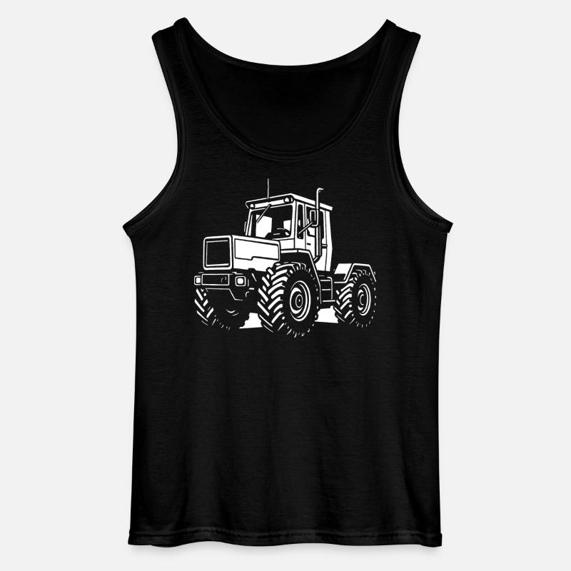 Kraft am Hang - Gildan Männer Tank Top - Schwarz