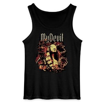 Kleiner Teufel /Dark / Gothic / Horror - Gildan Männer Tank Top - Schwarz - Vorne - AI Model Male 185 dark (185cm)