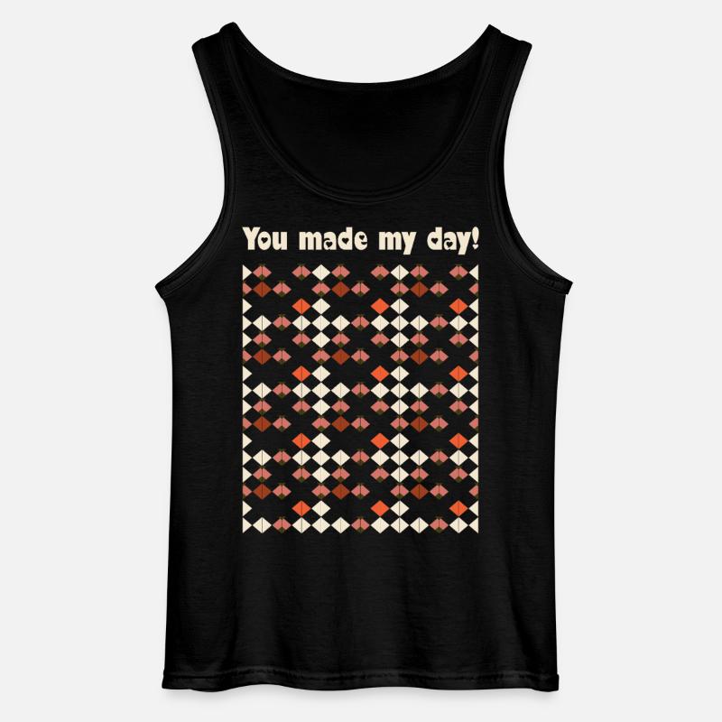 You made my day - Gildan Männer Tank Top - Schwarz