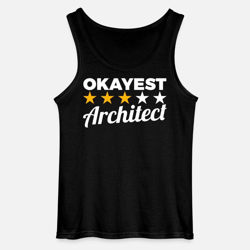 Durchschnittlicher Architekt - Gildan Männer Tank Top - Schwarz