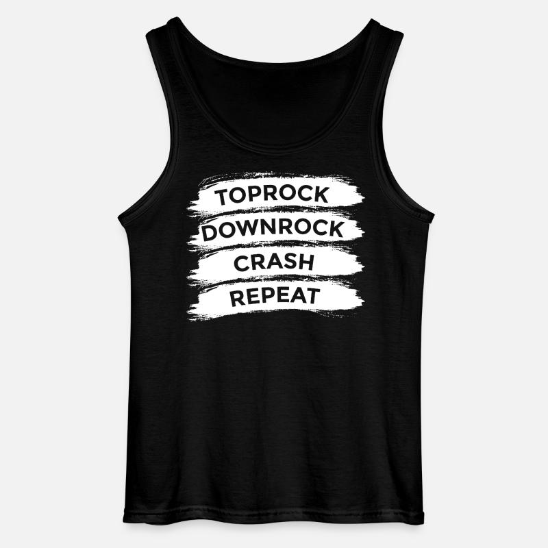 Breakdance Techniques - Gildan Men’s Tank Top - black