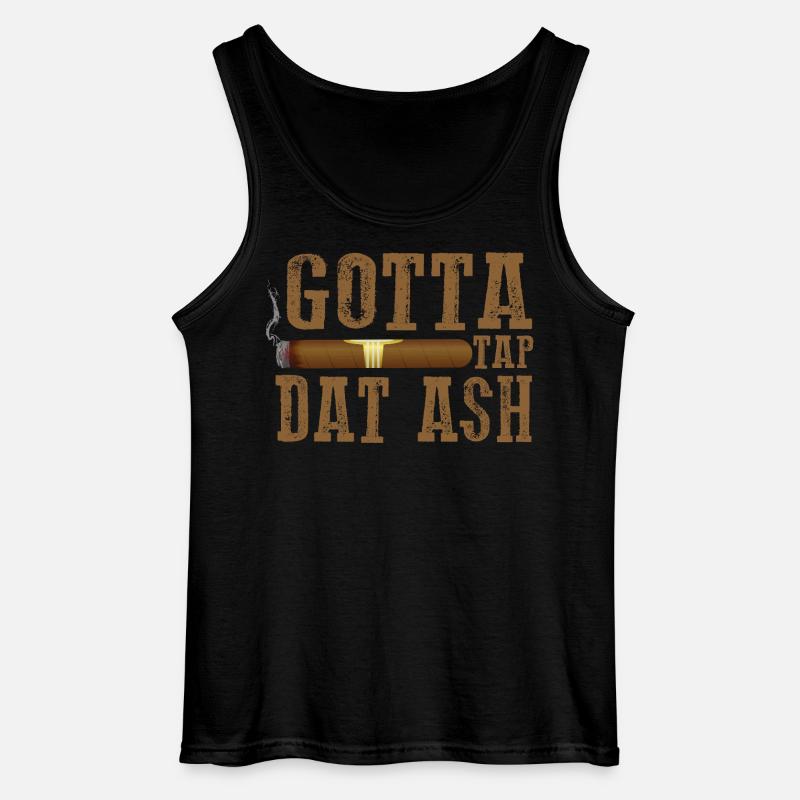 Gotta Tap Dat Dash Zigarrendesign - Gildan Männer Tank Top - Schwarz