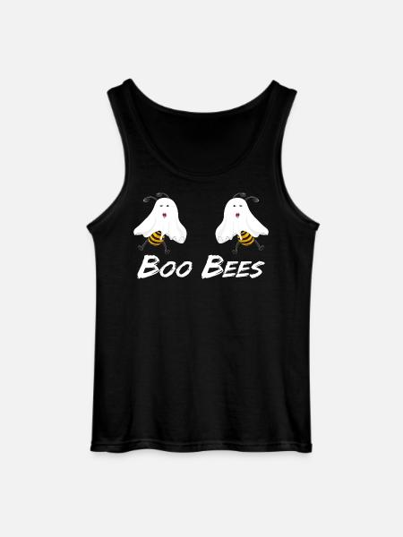 Boo Bees Halloween - Gildan Men’s Tank Top - black