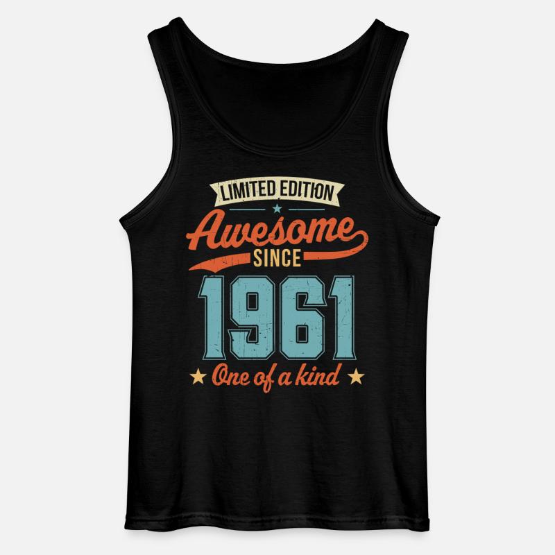 Großartig seit 1961 - Gildan Männer Tank Top - Schwarz