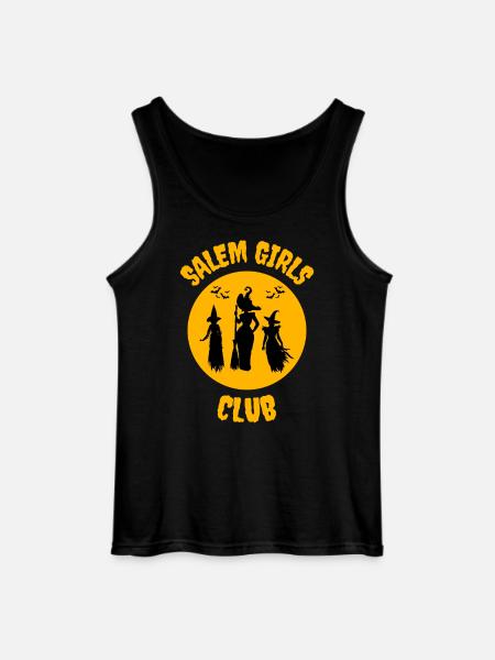 Salem Girls Club - Gildan Men’s Tank Top - black