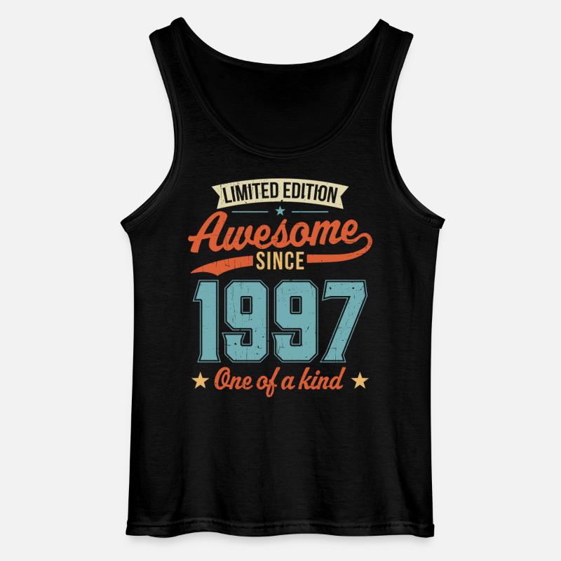 Genial seit 1997 - Gildan Männer Tank Top - Schwarz