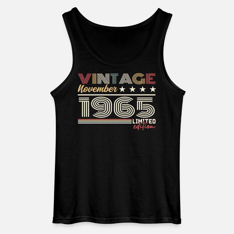 November 1965 - Gildan Männer Tank Top - Schwarz