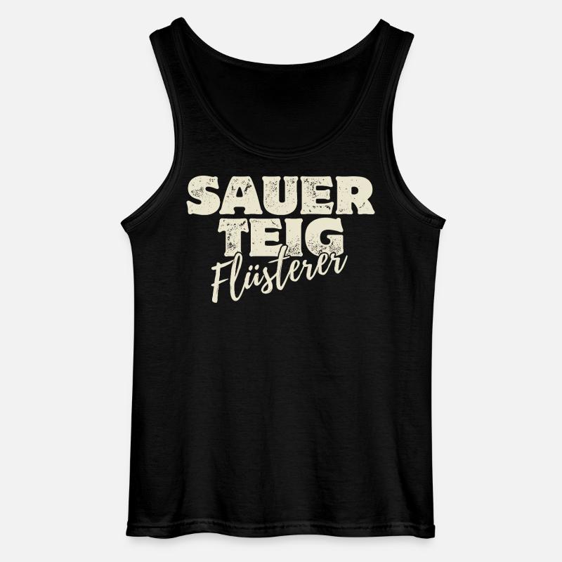 Sauerteig Flüsterer - Gildan Männer Tank Top - Schwarz