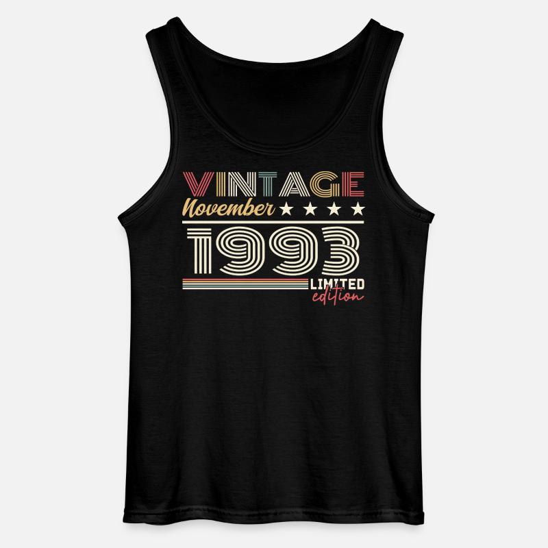 November 1993 - Gildan Männer Tank Top - Schwarz