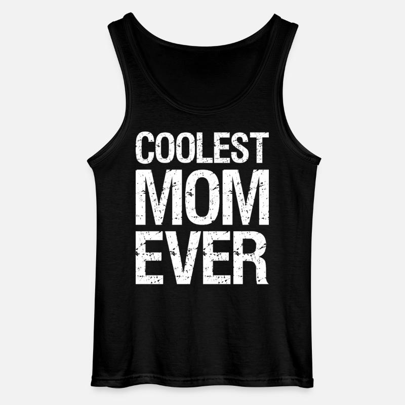 coolest mom ever - Gildan Männer Tank Top - Schwarz