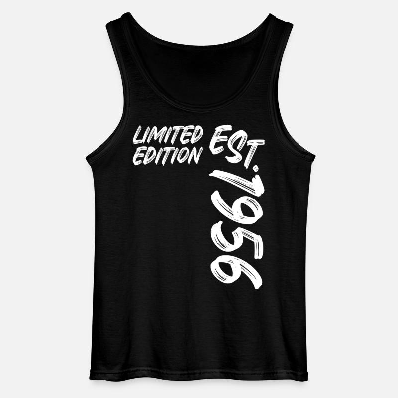 Limited Edition Est. 1956 - Gildan Männer Tank Top - Schwarz