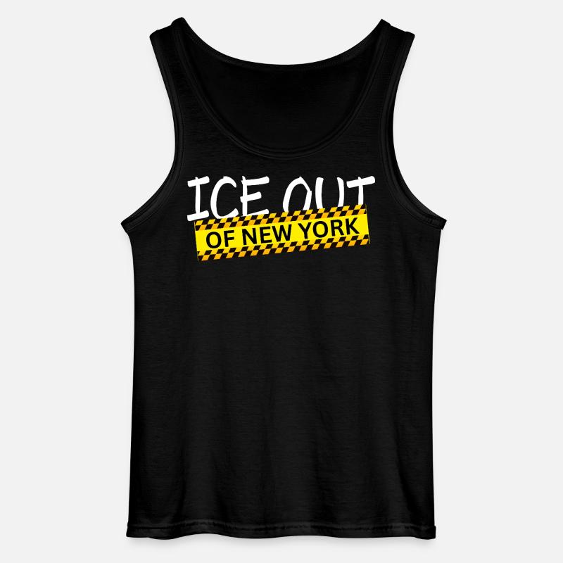 Raus aus New York - Gildan Männer Tank Top - Schwarz
