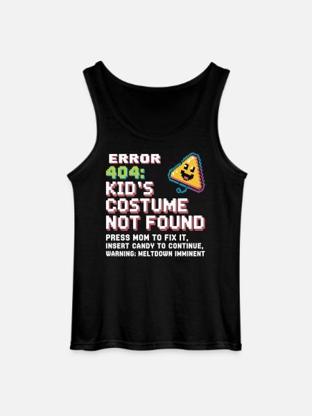 Error 404 Kinderkostüm nicht gefunden - Gildan Männer Tank Top - Schwarz