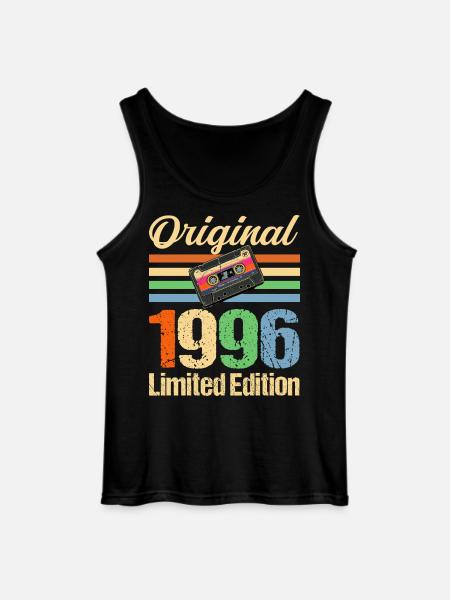 30th birthday 1996 - Gildan Men’s Tank Top - black