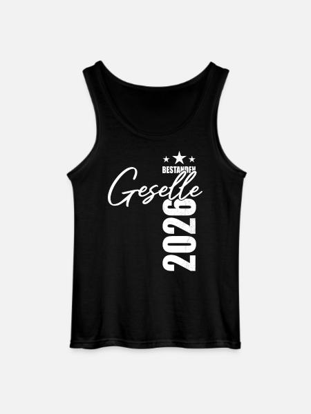Journeyman passed in 2026 - exam - success - Gildan Men’s Tank Top - black