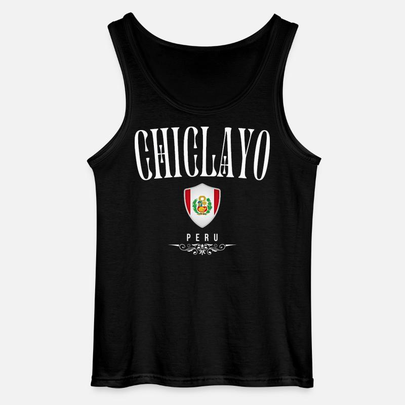 Souvenir Chiclayo, Chiclayo Peru - Gildan Männer Tank Top - Schwarz