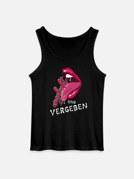Verliebt - Gildan Männer Tank Top - Schwarz