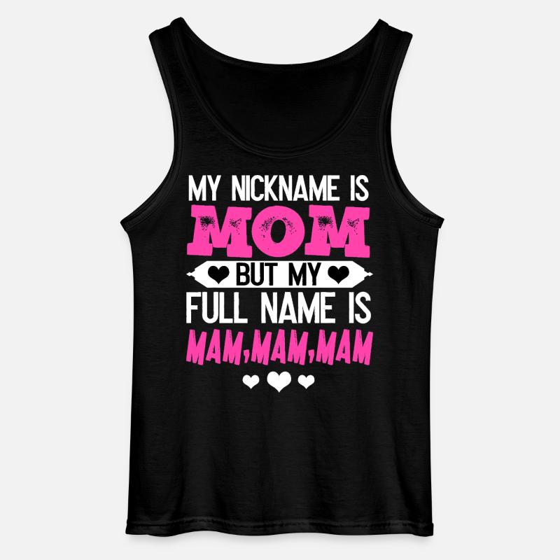 Mama - Gildan Männer Tank Top - Schwarz
