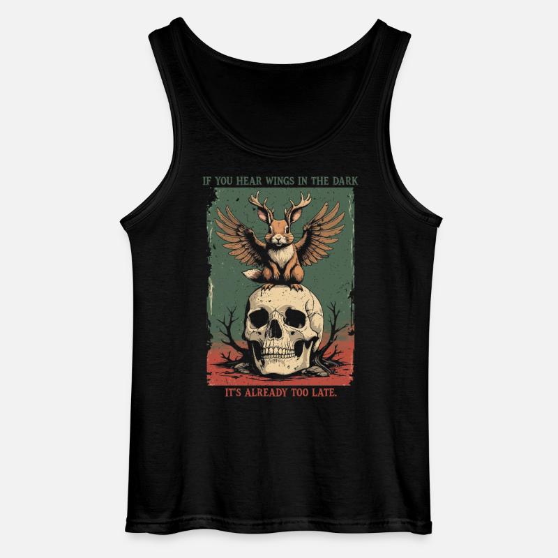 Wolpertinger Mythological Creatures - Gildan Men’s Tank Top - black
