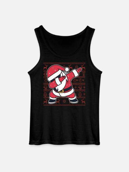Weihnachts-Hässlicher Pullover Dab Santa's Weihnachtsgeschenk - Gildan Männer Tank Top - Schwarz