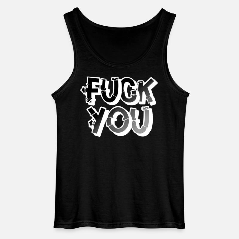 Vaffanculo - Canotta da uomo Gildan - nero