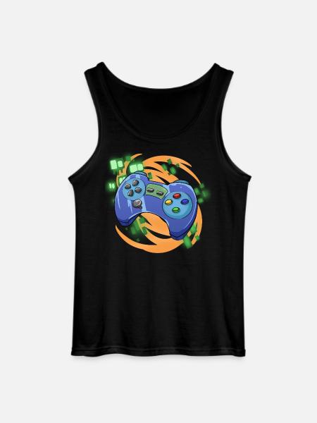 Gamer Gaming - Gildan Men’s Tank Top - black