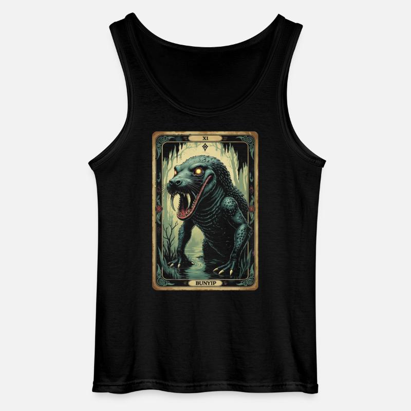 Bunyip Mythological Creatures - Gildan Men’s Tank Top - black