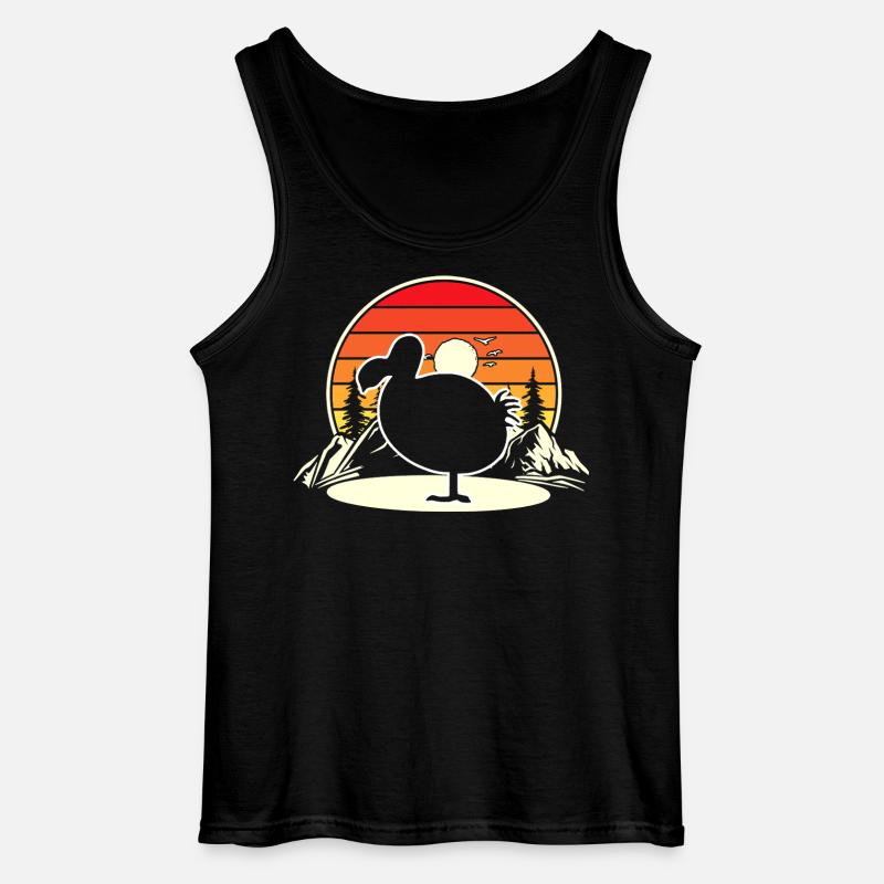 Dodo - Gildan Männer Tank Top - Schwarz
