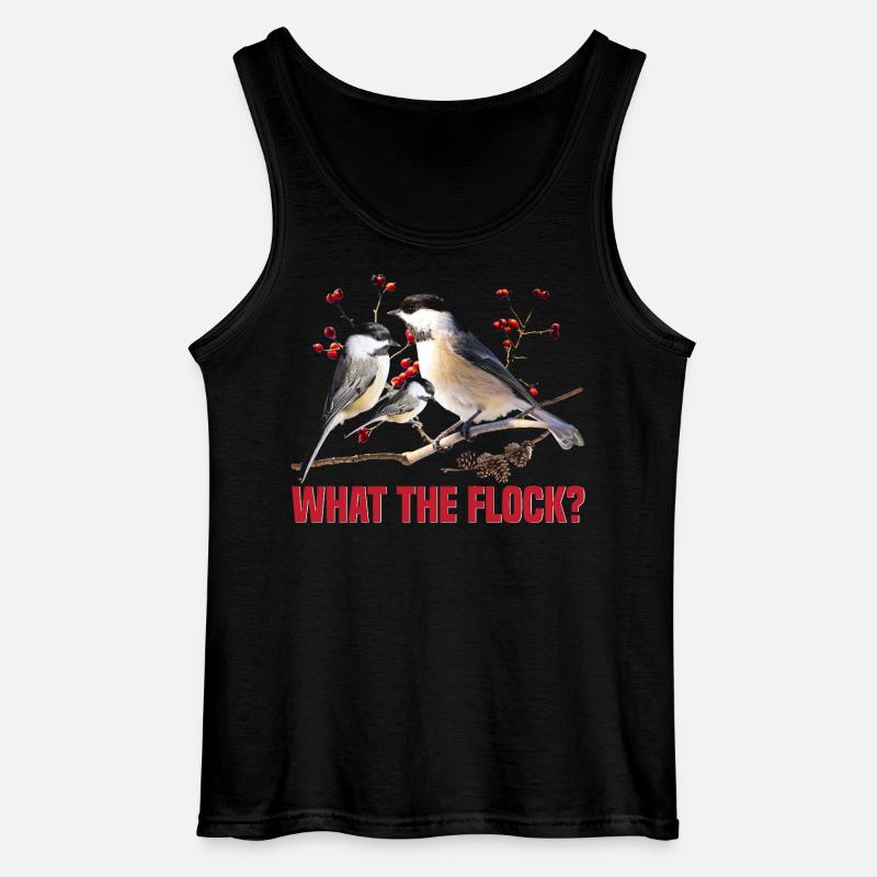 Vogelbeobachter, Vogelbeobachter, Vogelbeobachter, Vogelbeobachter. - Gildan Männer Tank Top - Schwarz