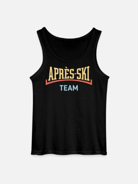 Après-Ski Team (Après Ski / Concave / 3C) - Gildan Men’s Tank Top - black