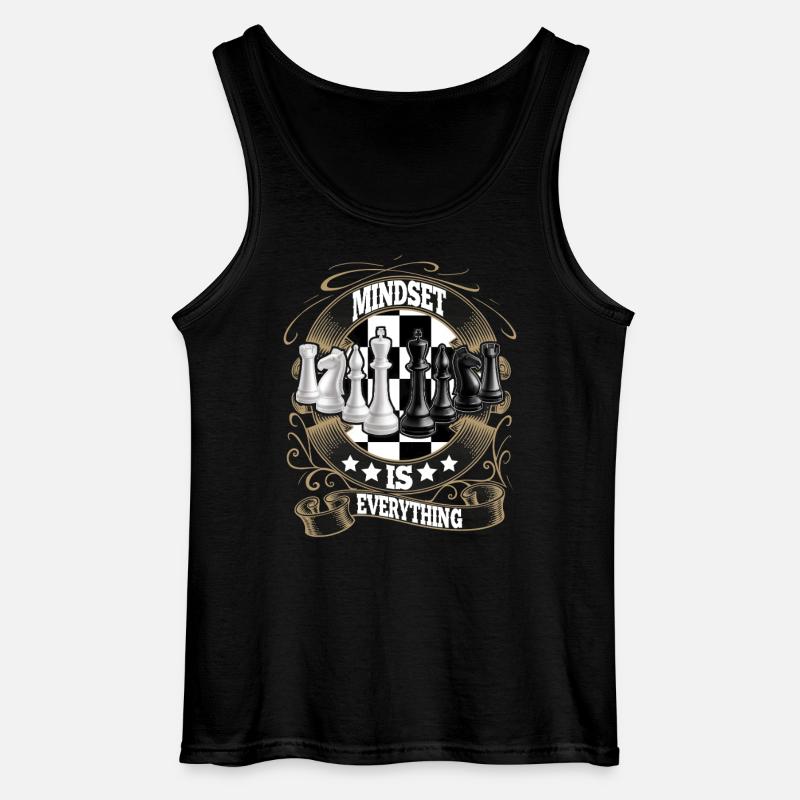 Schach - Gildan Männer Tank Top - Schwarz