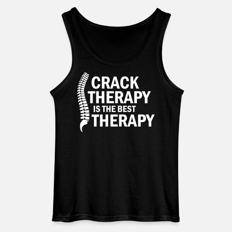 Licensed DC Professional Spinal Adjustment  - Gildan Men’s Tank Top - black