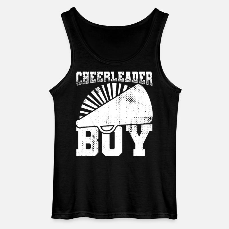 Cheerleader Boy - Gildan Männer Tank Top - Schwarz