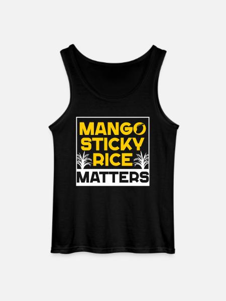 Mango Sticky Rice - Gildan Men’s Tank Top - black