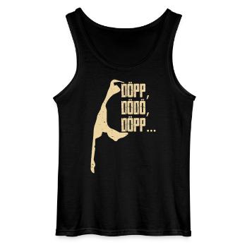 Insel Sylt DÖPP DODO DÖPP Wattenmeer Lustiges - Gildan Männer Tank Top - Schwarz - Vorne - AI Model Male 185 dark (185cm)