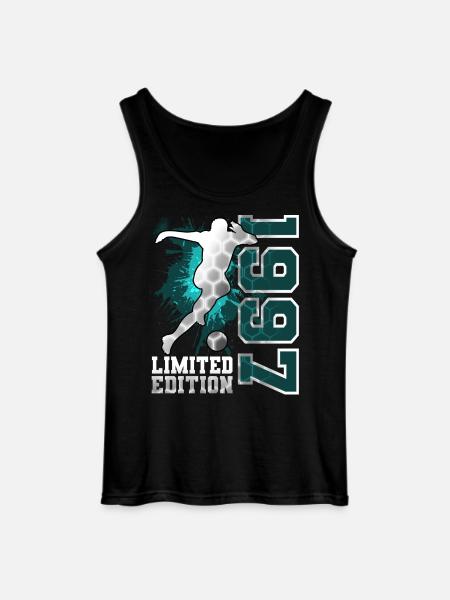1997 Year of birth Birthday - Gildan Men’s Tank Top - black