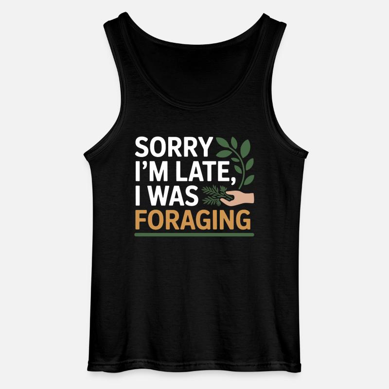 Certificeret klinisk botanisk ekspertudstyr til forager - Gildan tanktop til mænd - sort