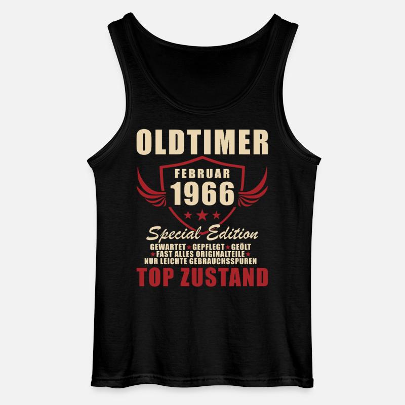 February 1966 - February 1966 Gift - Gildan Men’s Tank Top - black