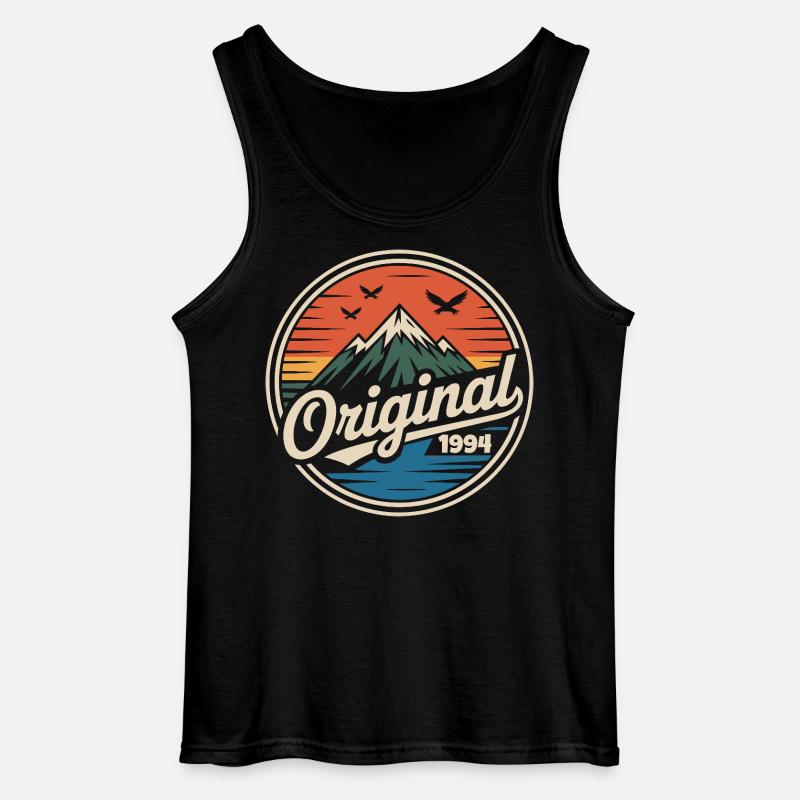 Original-Retro-Jubiläum von 1994 - Gildan Männer Tank Top - Schwarz
