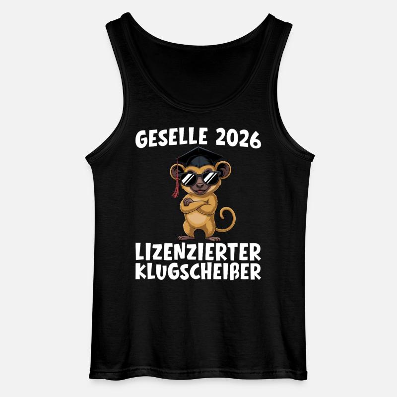 Journeyman's examination 2026 Passed training - Gildan Men’s Tank Top - black
