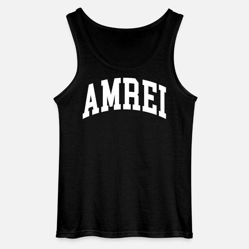 Amrei - Gildan Männer Tank Top - Schwarz