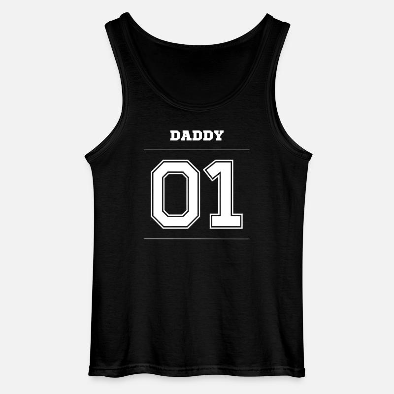 Daddy 01 - Gildan Männer Tank Top - Schwarz