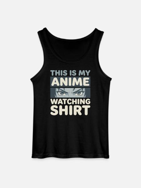 Focus on: The Ultimate Anime Shirt - Gildan Men’s Tank Top - black