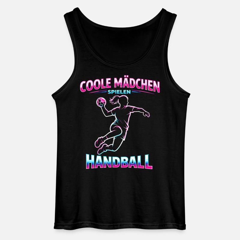 handball mädchen weihnachten geschenk - Gildan Männer Tank Top - Schwarz