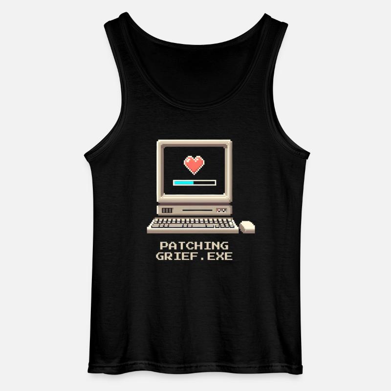 Patch Grief | Undertaker Irony - Gildan Men’s Tank Top - black