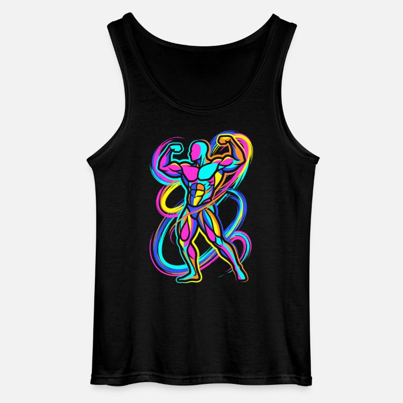 Bodybuilder - Gildan tanktop til mænd - sort