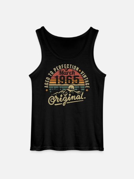 March 1965 - Gildan Men’s Tank Top - black