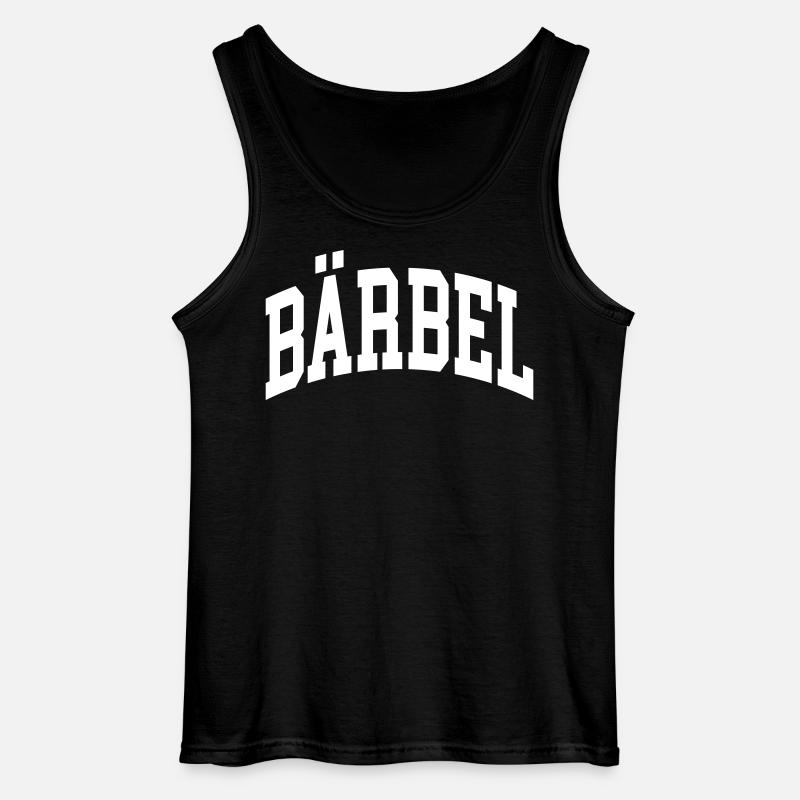 Bärbel - Gildan Männer Tank Top - Schwarz